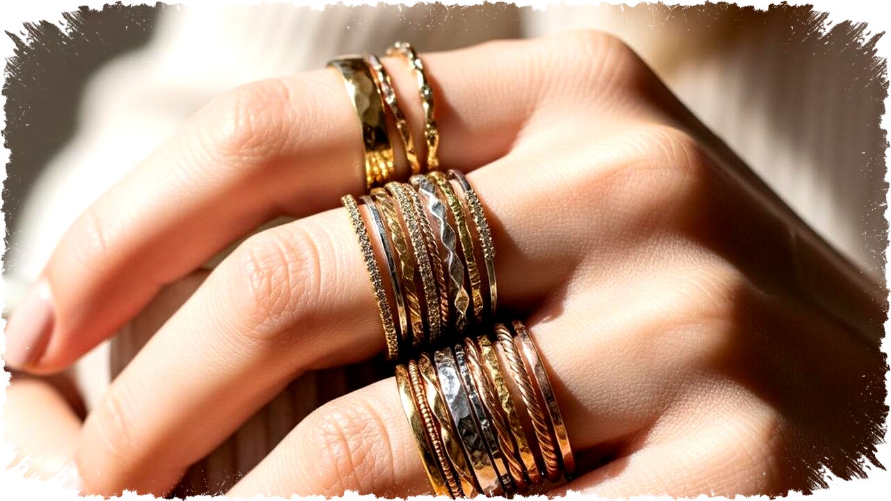 7 Tips Memilih Stacking Ring agar Jari Tampak Lebih Panjang dan Tangan Lebih Jenjang
