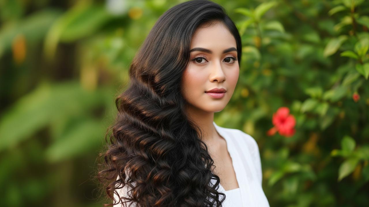 8 Model Rambut Panjang Curly Bawah Natural, Stylish untuk Semua Bentuk Wajah 2026