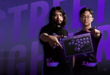 8BitDo Arcade Controller Transparan Ungu: Gaya Retro & Performa Esports Maksimal