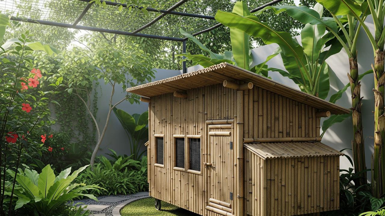 9 Inspirasi Kandang Ayam Minimalis dari Bambu Bekas, Cocok untuk Pemula di Lahan Sempit