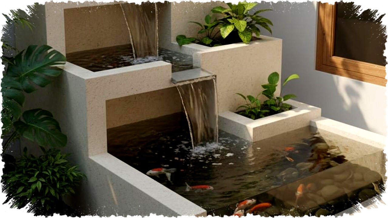 9 Inspirasi Model Kolam Ikan Sudut Depan Rumah Minimalis, Hadirkan Oase Estetik & Tenang