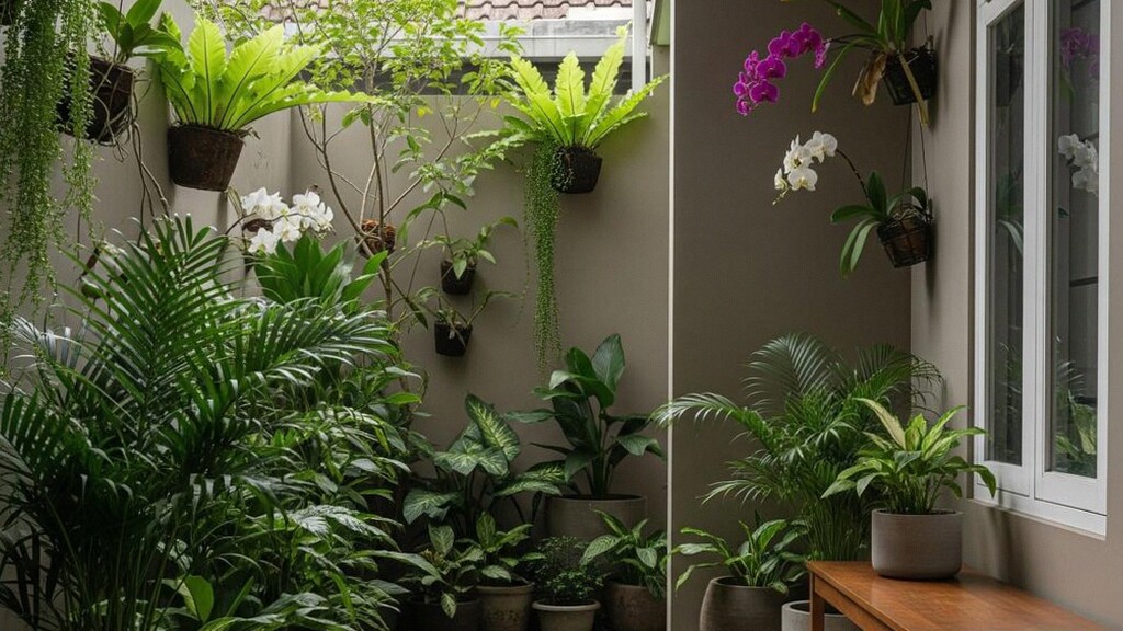 9 Inspirasi Model Teras Rumah Sempit Asri dengan Tanaman, Bikin Hunian Lebih Segar & Hidup