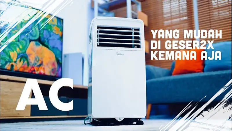 AC Portable MIDEA, Pilihan Praktis Untuk Pendinginan Efektif Tanpa Pasang Permanen