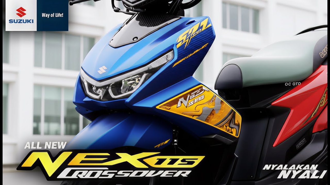 All New Suzuki Nex 155 Crossover Meluncur Dengan Tampilan Yang Lebih Keren