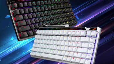 Asus Luncurkan Keyboard Gaming Ringkas dengan Analog Switch, Touchpad, dan Fitur Input Tambahan