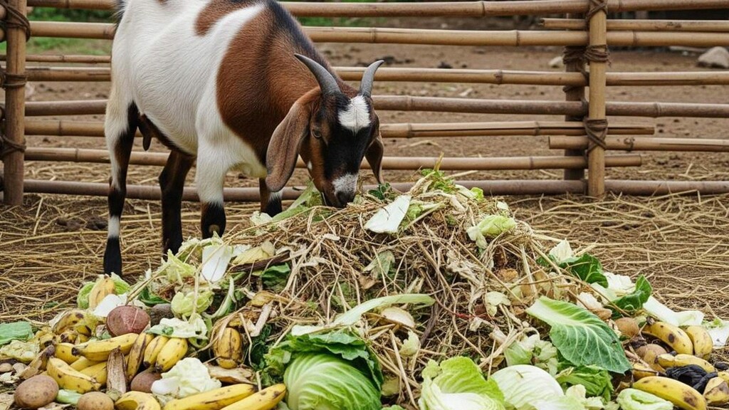 Cara Fermentasi Pakan Kambing dari Sisa Sayur Agar Awet dan Nutrisi Terjaga Selama Bulan