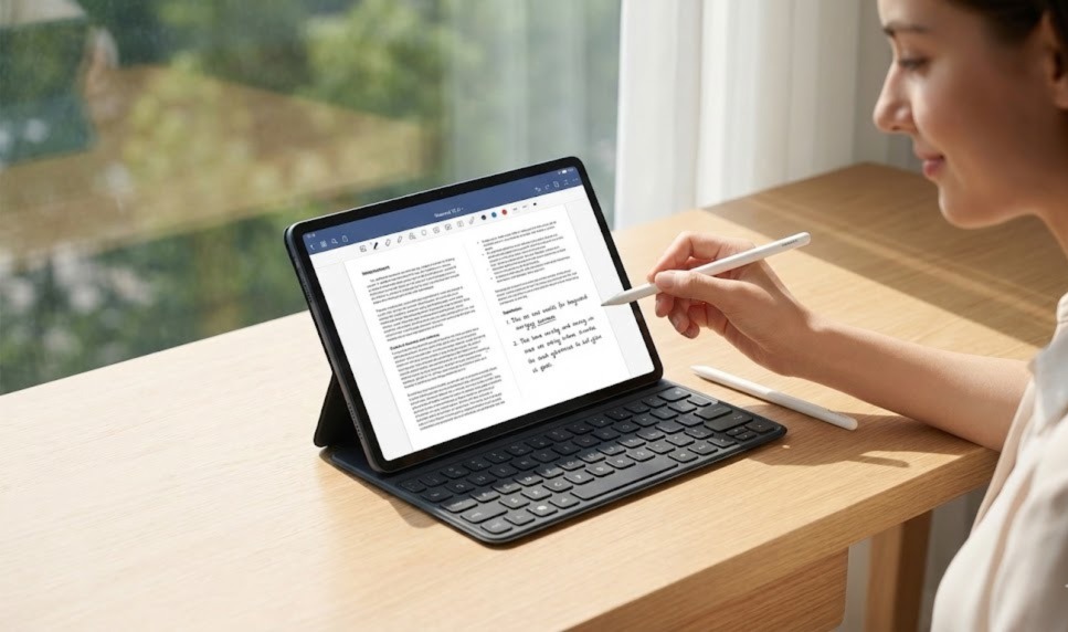 Cara Mengatasi Mata Capek dengan Tablet Layar Anti Radiasi, Nyaman untuk Penggunaan Lama