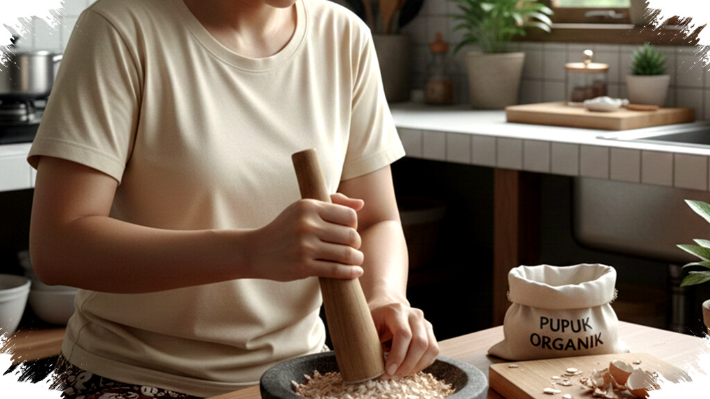 Cara Mengolah Cangkang Telur Jadi Pupuk Alami Ampuh untuk Menyuburkan Tanaman di Rumah