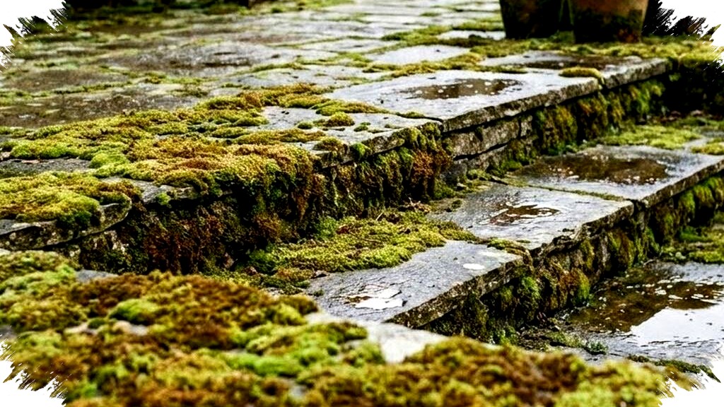 Cukup Pakai Cuka Dapur, Lumut di Teras Hilang Tanpa Perlu Menggosok Keras!