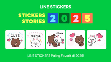 Daftar Stiker Terpopuler di Line yang Paling Banyak Digunakan Sepanjang Tahun Ini