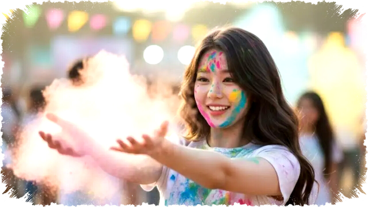 Dari Foto Biasa ke Festival Warna India Memukau: Gunakan Prompt AI Ini untuk Hasil Foto Natural!