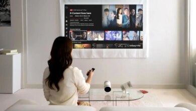 Debut Proyektor Samsung The Freestyle+ dengan AI & Tingkat Kecerahan Lebih Tinggi