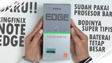 Desain Infinix Note Edge Bocor: Bodi Tipis, Warna Hijau, & Kamera Ring Light Terungkap!