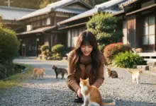 Edit Foto Pedesaan Jepang Pulau Kucing: Tips Prompt AI Estetik Mudah dan Keren!