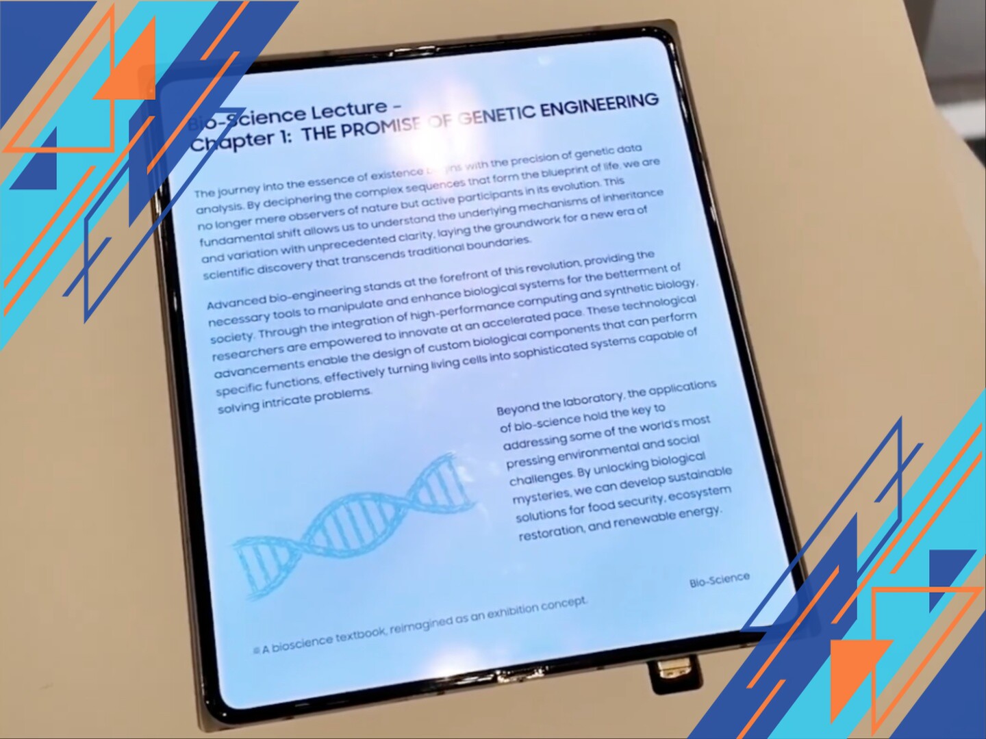 Galaxy Z Fold Terbaru: Ini Bocoran Pertama Desain Lipatan Tanpa Guratan yang Inovatif