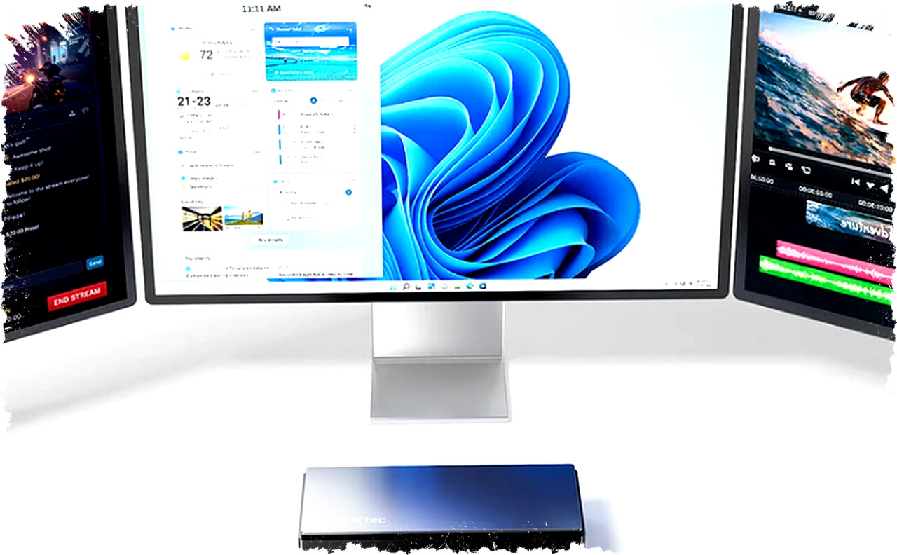 Gmktec NucBox K13 Mini PC dengan Intel Core Ultra 7 dan AI 115 TOPS, Dukung USB4 & 4K Triple Display