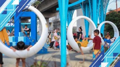 Gubernur Pramono Tinjau Taman Gapura Muka Cakung, Pastikan Wi-Fi dan CCTV Siap Pakai