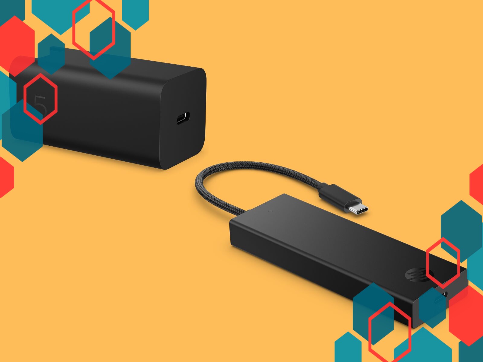 HP Rilis Charger Cepat GaN 65W dan Hub HDMI USB-C 4K Portable, Solusi Praktis untuk Mobile