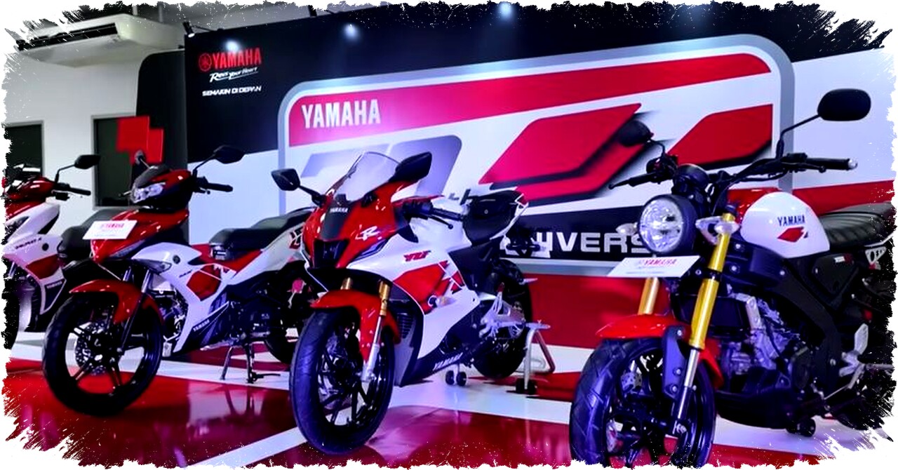 Harga 4 Model Motor Yamaha Edisi Spesial 70 Tahun: Aerox Alpha Turbo, MX King, XSR & R15!