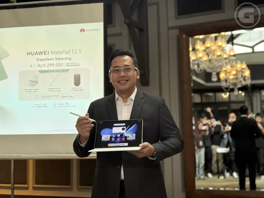 Harga Huawei MatePad 12 X 2026 Rilis, Lengkap dengan M-Pencil Pro Pertama!