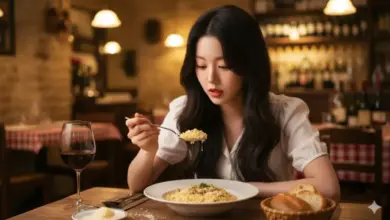 Hasil Prompt AI: Foto Makan Risotto Seperti di Restoran Italia Tanpa Harus ke Luar Negeri