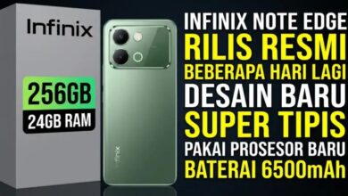 Infinix Note Edge: Layar 144Hz & Baterai 6500mAh, Siap Ramaikan HP Kelas Menengah