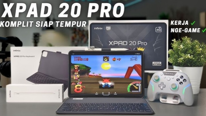 Infinix XPad 20 Pro: Tablet 12 Inci Rp2 Jutaan, Fitur Unggul Saingi Tablet Mahal