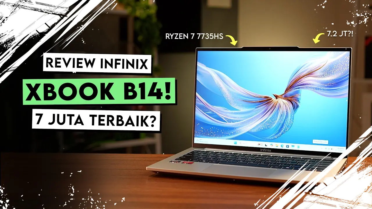 Infinix Xbook B14: Laptop Ryzen 7 dengan RAM 16GB untuk Produktivitas Harian