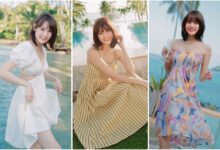 Inspirasi Beach Outfit Pakai Dress ala Pattie Ungsumalynn, Cantik & Stylish di Pantai