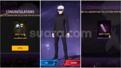 Kode Redeem FF Terbaru Hari Ini: Bundle Gojo, Parang Kento, dan Skin Morse Gratis!