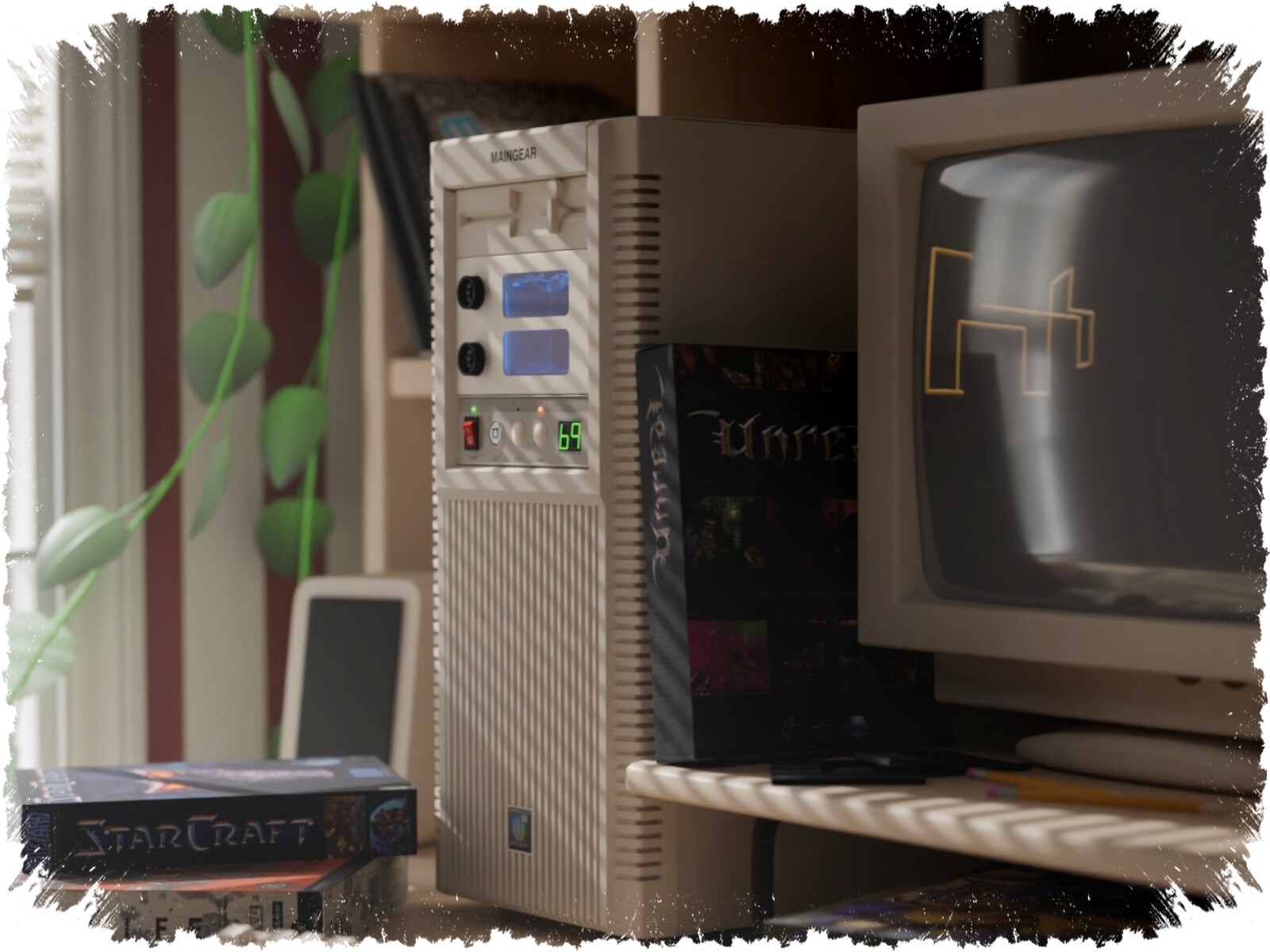 MAINGEAR Retro98: PC Gaming Retro 98 dengan Ryzen 7 9850X3D dan RTX 5090 Terbaru 2026 MAINGEAR Retro98: PC Gaming Retro 98 dengan Ryzen 7 9850X3D dan RTX 5090 Terbaru 2026