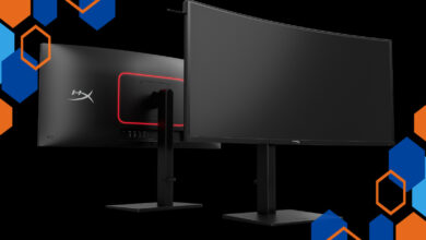 Monitor Gaming OLED HyperX Omen 34 Inci dengan Refresh Rate 360 Hz dan Port USB-C 100 W