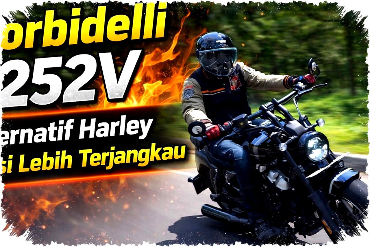 Morbidelli C252V, Cruiser Bergaya Harley Harga Terjangkau dengan Mesin V-Twin 249cc Modern Morbidelli C252V, Cruiser Bergaya Harley Harga Terjangkau dengan Mesin V-Twin 249cc Modern