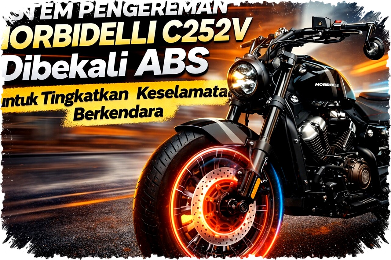Morbidelli C252V Hadir dengan Sistem Pengereman ABS, Tingkatkan Keselamatan Berkendara Modern Morbidelli C252V Hadir dengan Sistem Pengereman ABS, Tingkatkan Keselamatan Berkendara Modern