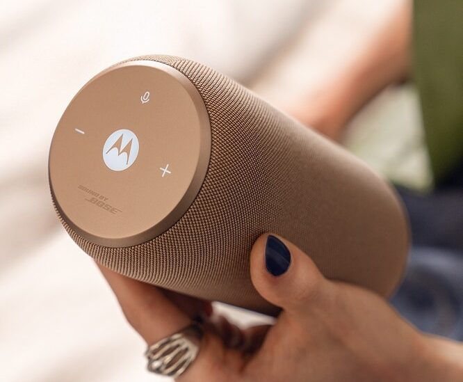 Motorola Resmi Luncurkan moto sound flow, Speaker Portabel Pertama dengan Audio Bose