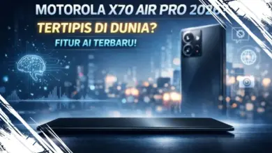 Motorola X70 Air Pro Generasi Baru: Ponsel Super Tipis dengan Teknologi AI Terbaru dan Spesifikasi Lengkap
