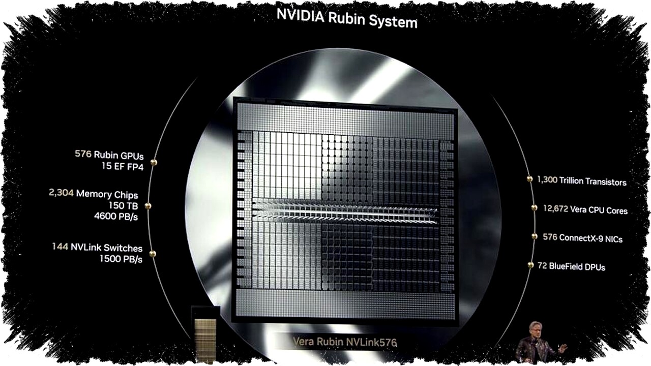 Nvidia Tingkatkan Performa Vera Rubin dengan TDP 2300W dan Bandwidth Memori 22,2 TB/s untuk AI Datacenter