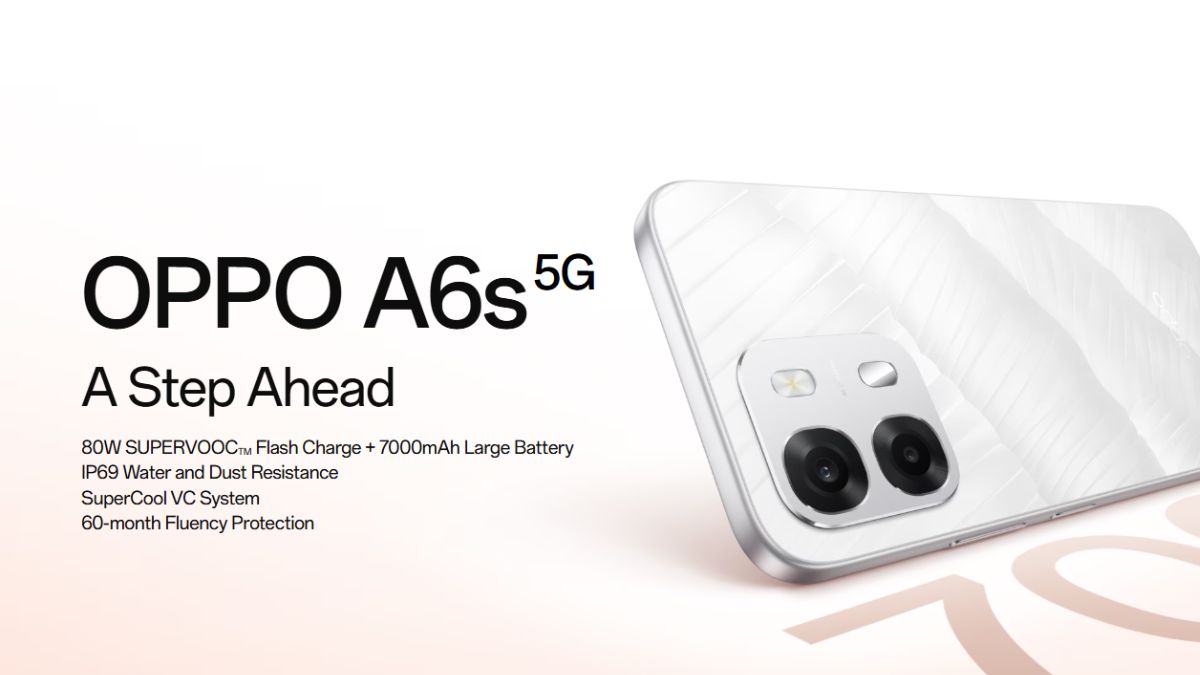 Oppo A6s 5G Resmi Hadir: Layar 6,75”, Dimensity 6300 & Baterai 7.000mAh