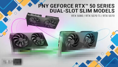 PNY Luncurkan GPU NVIDIA RTX 50-Series Desain Slim Hadapi Kenaikan Harga Komponen PC