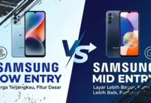 Panduan Lengkap Memahami Kelas HP Samsung: Dari Low Entry hingga Mid Entry dengan Detail