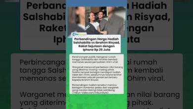 Perbandingan Harga Hadiah Salshabilla vs Ibrahim Risyad: Raket Sejutaan atau iPhone Rp 25 Juta?