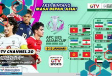 Pertarungan Seru Tim Muda Asia di AFC U23 Asian Cup, Saksikan Siaran Langsung di GTV!