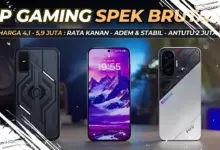 Pilihan HP Gaming Terbaik di Kisaran 4-5 Jutaan dengan Performa Andal dan Fitur Unggulan