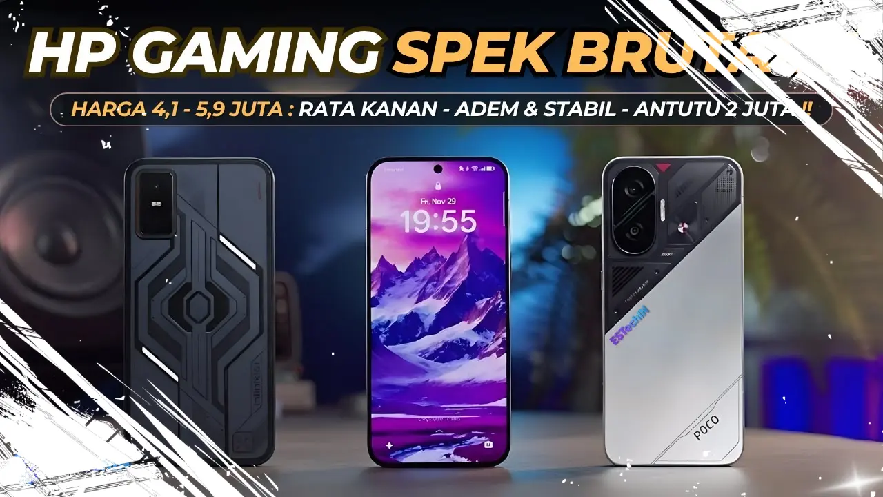 Pilihan HP Gaming Terbaik di Kisaran 4-5 Jutaan dengan Performa Andal dan Fitur Unggulan