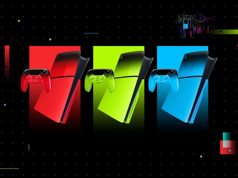 PlayStation Rilis DualSense dan Cover PS5 dengan Warna Neon Gradient yang Menawan