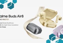 Realme Buds Air 8 Hadir dengan Dual Driver 11mm+6mm dan Teknologi ANC Ultra-Depth 55dB