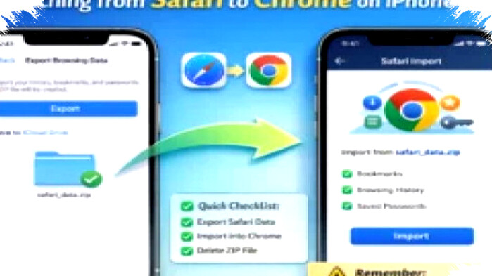 Revolusi Transfer Data di Chrome iOS: Mudah Pindah Data Safari Tanpa PC di iPhone/IPad