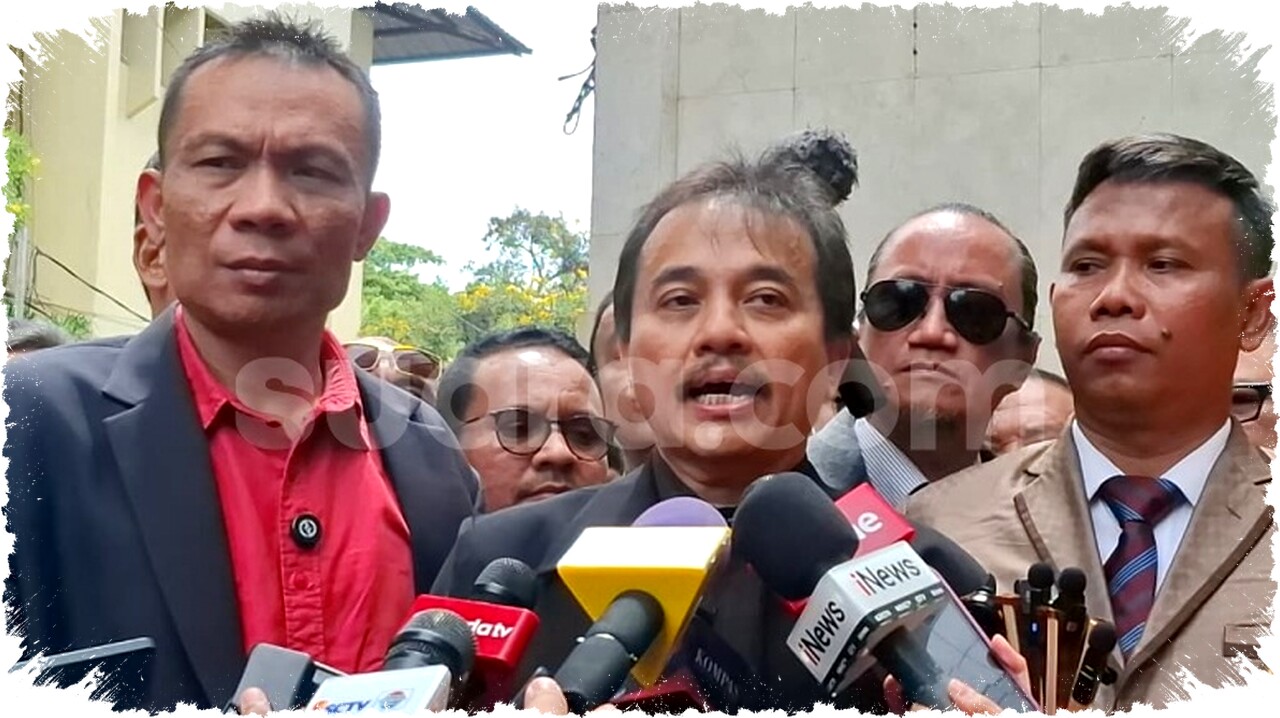 Roy Suryo Siapkan Laporan Balik ke Eggi Sudjana soal Dugaan Strategi Adu Domba Otoritas Solo Roy Suryo Siapkan Laporan Balik ke Eggi Sudjana soal Dugaan Strategi Adu Domba Otoritas Solo