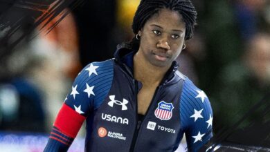 Speedskater Erin Jackson Raih Tiket Olimpiade di Nomor 1.000 Meter dengan Catatan Cepat