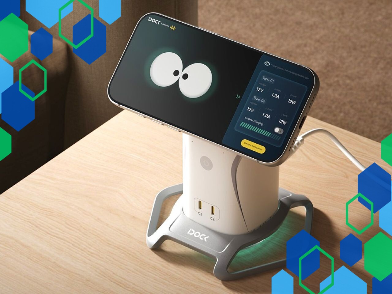 Stasiun Pengisian Ponsel Pisen iDock Ubah iPhone Jadi Asisten AI Pintar